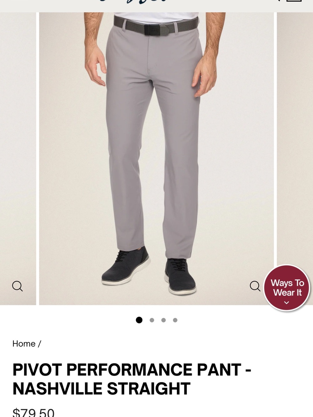 Pivot performance pants- Nashville Straight